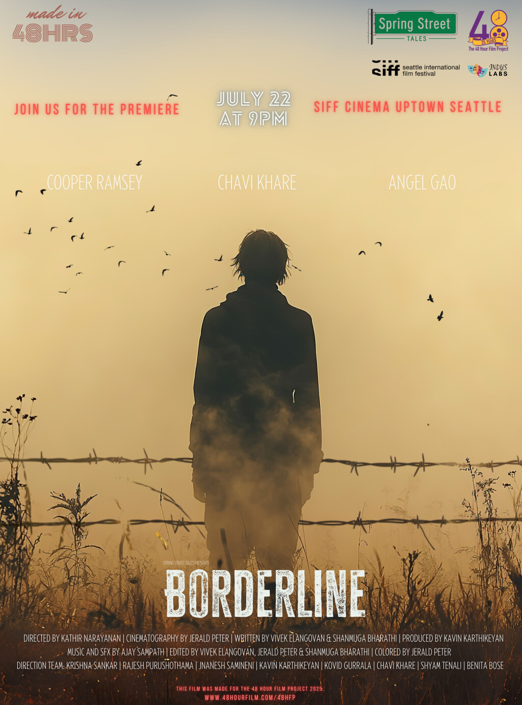 Filmposter for Borderline